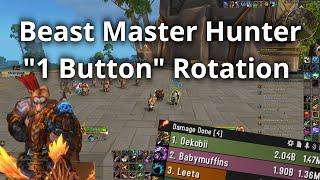 1 Button Beast Master Hunter Sequence for 11.0.5 Rundown and Mythic Plus 7 Demo