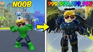 I Became The Strongest Player! Got Max Rank & Power! | Beast Gym Battle