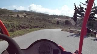 Buggy ride downhill from Zia to Kos city | Part 2