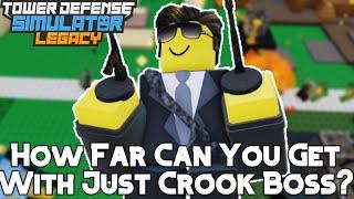 Crook Boss Only How Far Can You Get? [ROBLOX]