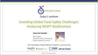 Unveiling Global Food Safety Challenges: Analyzing RASFF Notifications