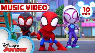 Spidey Music Videos   | Marvel's Spidey and his Amazing Friends | @disneyjunior