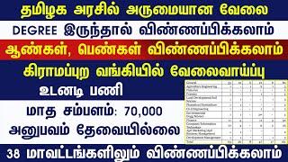 Govt Jobs 2022 | TN Govt Jobs 2022 Tamil | Arasuvelai 2022 Tamil | Today TN Govt Jobs Today Tamilan