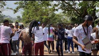 Cash Rains on UNN Mass Communication students during School Sign Out, Video Goes Viral