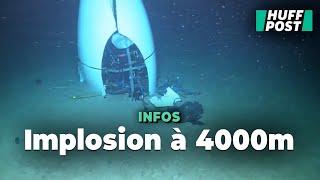 Le son de l'implosion du sous-marin Titan retrouvé par les gardes-côtes américains