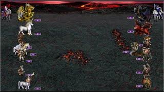 Heroes of Might and Magic III | Rampart vs Dungeon