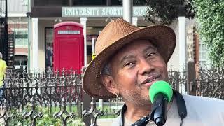 "Ain't No Sunshine" Dr. Alphonso Sanders covers Bill Withers in Oxford Mississippi September 19 2024