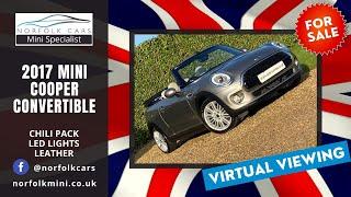 2017 Mini Convertible Cooper Chili Pack