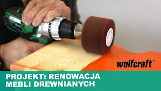 Projekt DIY: renowacja drewnianej komody z zestawem do renowacji mebli | wolfcraft