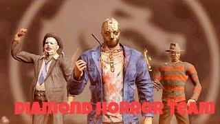 Mortal kombat Mobile Diamond Horror Team! Relentless Jason N Freddy Krueger leatherface