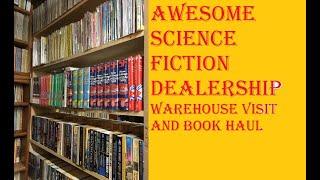 STAIRWAY TO SF: Another SCIENCE FICTION DEALERSHIP VISIT & Book Haul #sciencefiction