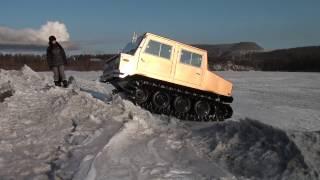 OHARA-SM20 (ISUZU) СЕМЕЙНЫЙ СНЕГОХОД.  Разгрузка