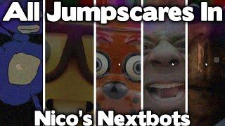 ALL JUMPSCARES In Nico's Nextbots - (Roblox Nico's Nextbots)