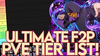 NARUTO BLAZING F2P TIER LIST - JULY 2020 - PVE ONLY  | Naruto Ultimate Ninja Blazing