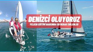 DENİZDE YAŞAM - YELKENLİ TEKNE NASIL KULLANILIR?  (detaylı anlatım ve eğitim)