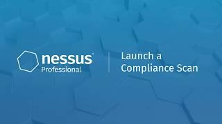 Launch a Compliance Scan in Nessus Professional