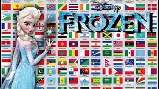 Frozen - Let It Go in 42 languages with flags