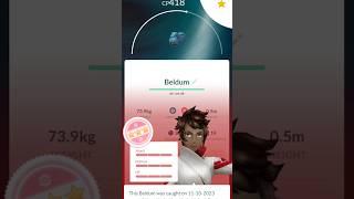 Catching  100 Iv Shando  Beldum  Pokemon Go 