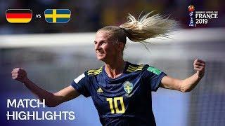 Germany v Sweden | FIFA Women’s World Cup France 2019 | Match Highlights