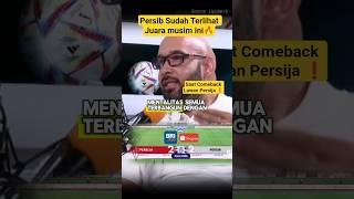 Persib Satu Keluarga Mentalitas JuaraBung Binder sampe emosional #persib #juara #bobotoh #liga1