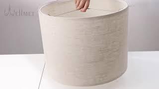 Wellmet Drum Lampshades Installtion Guide