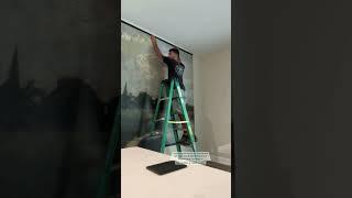 can you believe we made this oversized wall art?