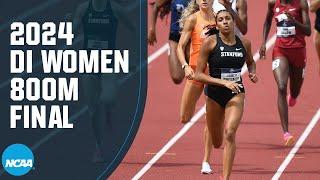 Women's 800m final - 2024 NCAA outdoor track and field championships