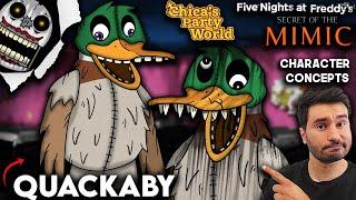 What Could To Be In FNAF Secret Of The Mimic | Quackaby | Chica's Party World | Character Concepts