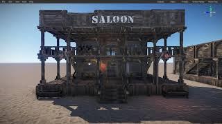 Rust Edit | Custom Prefab | Wild West Saloon