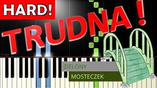  Zielony mosteczek - Piano Tutorial (TRUDNA! wersja)  NUTY W OPISIE 