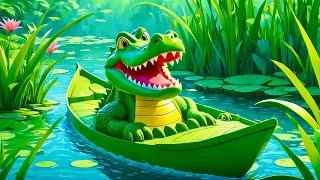 Row Row Row Your Boat | Fun & Interactive Song for Kids | Nursery Rhymes & Kids Songs