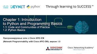 Курсы DevOps / DevNet. Глава 1 - Введение в Python и Основы Программирования