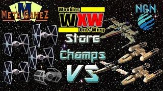 X-Wing Store Champs (Gamezilla 2016) | Game 5 - Crack Swarm vs ZXYY