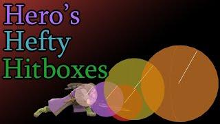 Explaining Hero's hefty hitboxes (Smash Ultimate)