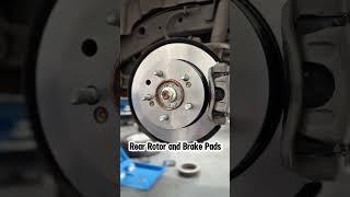 Ssangyong Rexton | New Rear Rotor and Brake Pads (Stud hole size 17mm)