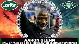 Offensive Legends Detail Why Aaron Glenn Will Be A Great HC Option