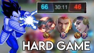 HARD GAME GAMEPLAY GORD!! BEST BUILD AND EMBLEM GORD 2023 TOP GLOBAL - MLBB