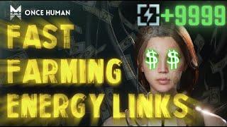 HOW TO FARM ENERGY LINK | ONCE HUMAN #oncehuman #oncehumangameplay #oncehumanplaythrough