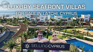 Luxury seafront villas for sale in Latchi, Cyprus.