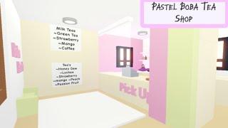 Pastel Boba Tea Shop [] Adopt me speed build