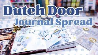 Creative Journal Setup January 2025 [Dutch Door Spread in a B6 Notebook + Soto Studios Unboxing]