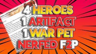 4 NEW Heroes, Artifact, Pet & NERFED PERMIT FARMING?! | Patch 1.0.30 Call of Dragons