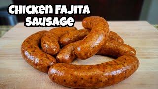 Chicken Fajita Sausage - Homemade Sausage Recipe - Smokin' Joe's Pit BBQ