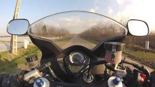 SUZUKI SV1000S VS SUZUKI GSX-R 750  0-200 km/h