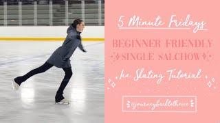 How To Do A Single Salchow Ice Skating (journeybacktotheice) 5 MINUTE FRIDAY