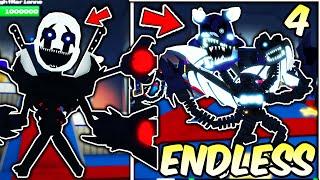 NEW ENDLESS STAGE 4 & HYDRA MANGLE SHOWCASE! - Five Nights TD Roblox