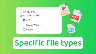 Upload field - file type restriction for your Shopify store