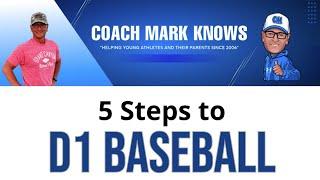 FREE Report: The 5 Steps to D1 Baseball-2