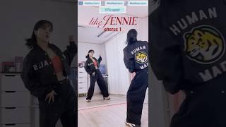 Jennie - Like JENNIE chorus 1 + dance break #dancetutorial