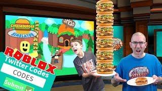 Cheeseburger Simulator  Codes, Gameplay, and Review (First Look At The New Roblox Game)